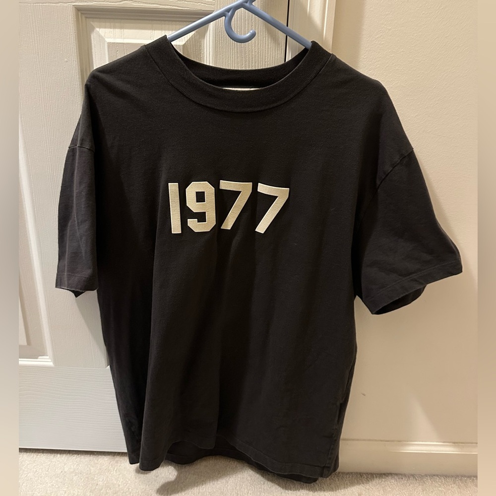 Fear of God Essentials Essentials Tee ‘Iron’ Black Men’s size M